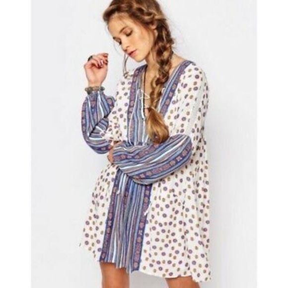 Free People Dresses & Skirts - Free People Pebble Rain Dress Tunic XS in#E/Z